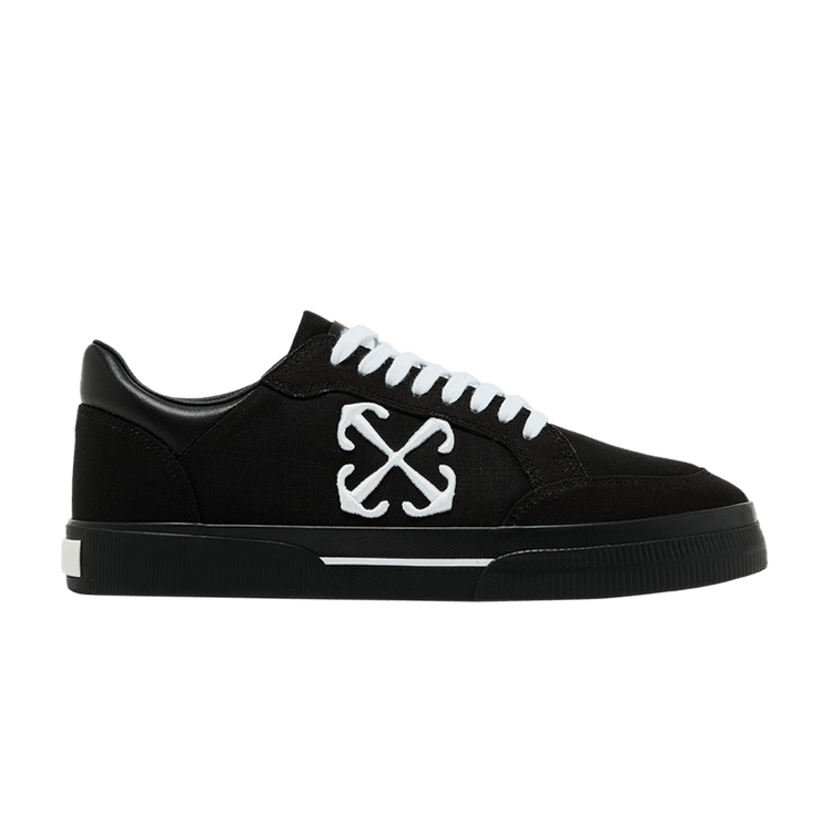 Off-White New Low Vulcanized 'Black White' OMIA293C99FAB001 1001