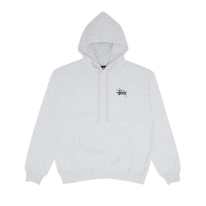 Stussy Basic Hoodie 'Ash Heather'