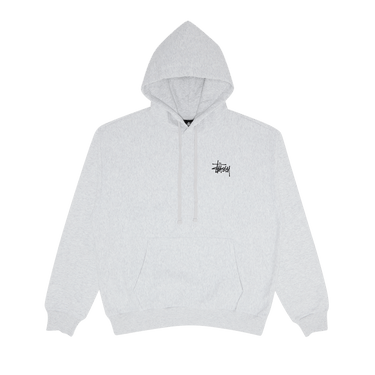 Stussy Basic Hoodie 'Ash Heather'