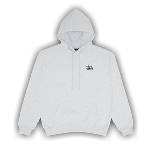 Stussy Basic Hoodie 'Ash Heather'