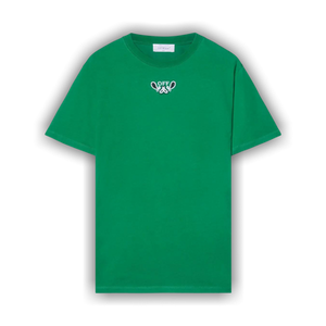 Off-White Bandana Arrow Slim Short-Sleeve Tee 'Green/White'