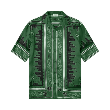 Off-White Bandana Bowling Shirt 'Multicolor'