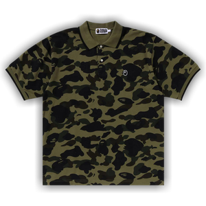 BAPE 1st Camo One Point Polo 'Green'