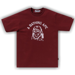 BAPE Archive Graphic Tee 'Burgundy'