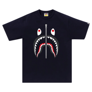 BAPE Shark Tee 'Navy'