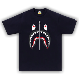 BAPE Shark Tee 'Navy'