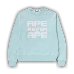 BAPE Ape Shall Never Kill Ape Crewneck 'Sax'