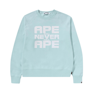 BAPE Ape Shall Never Kill Ape Crewneck 'Sax'