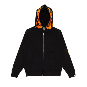 BAPE Tiger Full Zip Hoodie 'Black'