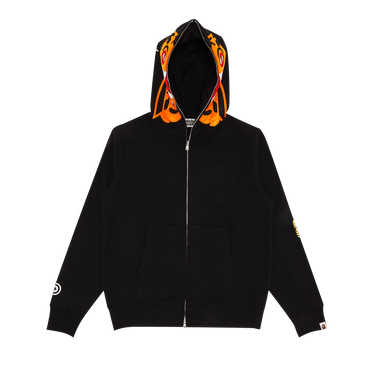 BAPE Tiger Full Zip Hoodie 'Black'