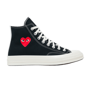 Comme des Garçons PLAY x Converse Chuck 70 High 'Small Red Heart - Black'