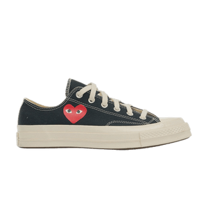 Comme des Garçons PLAY x Converse Chuck 70 Low 'Small Red Heart - Black'