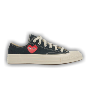 Comme des Garçons PLAY x Converse Chuck 70 Low 'Small Red Heart - Black'