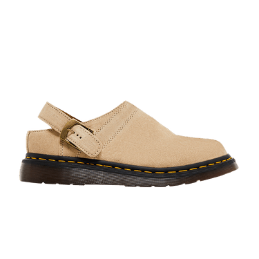 Dr. Martens Isham Desert Oasis Suede Mule 'Parchment Beige'