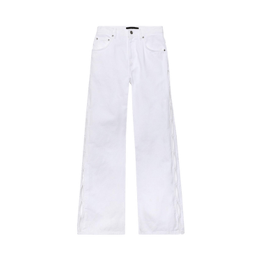 PURPLE BRAND Wide Side Cut Out 'White'