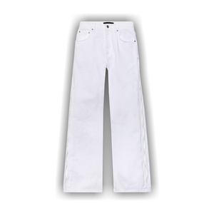 PURPLE BRAND Wide Side Cut Out 'White'