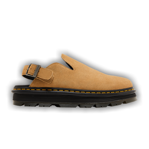 Dr. Martens Zebzag Suede Casual Slingback Platform Mule 'Savannah Tan'