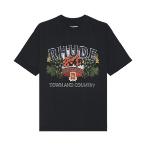 Rhude Town And Country Tee 'Vintage Black'