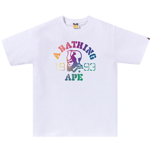 BAPE Gradation General Tee 'White'