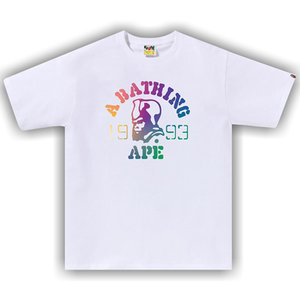 BAPE Gradation General Tee 'White'