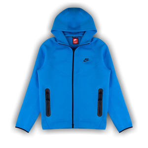 Nike Sportswear Tech Fleece Windrunner Full Zip Hoodie 'Light Photo Blue/Black'