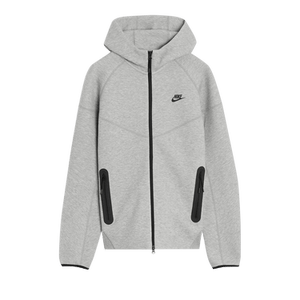 Nike Sportswear Tech Fleece Windrunner Full Zip Hoodie 'Dark Grey Heather/Black'