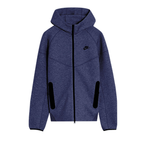 Nike Sportswear Tech Fleece Windrunner Full Zip Hoodie 'Obsidian Heather/Black'