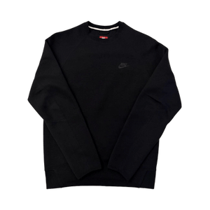 Nike Sportswear Tech Fleece Crew 'Black/Black'