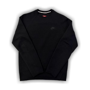 Nike Sportswear Tech Fleece Crew 'Black/Black'