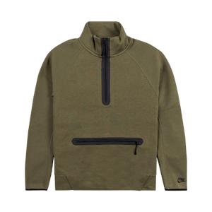 Nike Sportswear Tech Fleece 1/2 Zip Sweatshirt 'Medium Olive/Black'