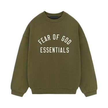Fear of God Essentials Fleece Crewneck 'Military'