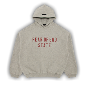 Fear of God Essentials Fleece Hoodie 'Dark Heather'