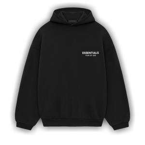 Fear of God Essentials Fleece Hoodie II 'Black'