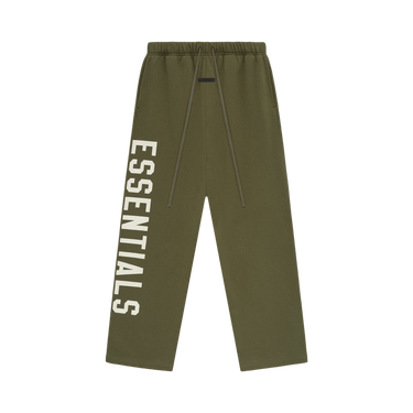 Fear of God Essentials Fleece Relaxed Sweatpant 'Military'