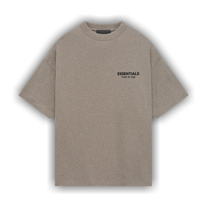 Fear of God Essentials Jersey Crewneck Tee 'Heather Grey'