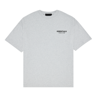 Fear of God Essentials Jersey Crewneck Tee 'Light Heather Grey'