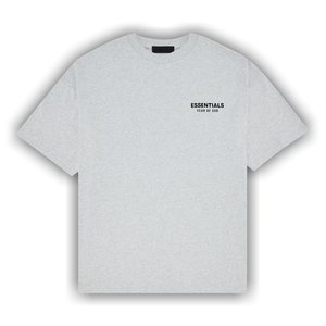 Fear of God Essentials Jersey Crewneck Tee 'Light Heather Grey'