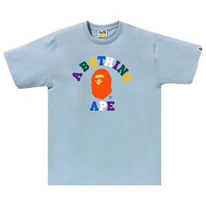 BAPE Colors College Tee 'Sax'