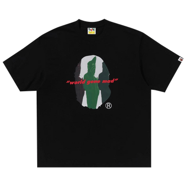 BAPE Shark Seijin Ape Head Relaxed Fit Tee 'Black'