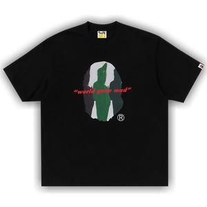 BAPE Shark Seijin Ape Head Relaxed Fit Tee 'Black'