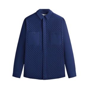 Kith Lattice Floral Long-Sleeve Apollo Shirt 'Cave'
