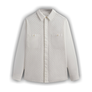 Kith Lattice Floral Long-Sleeve Apollo Shirt 'Silk'