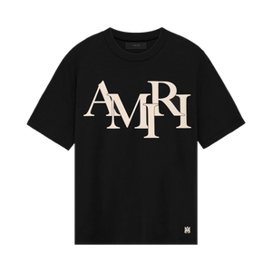 Amiri Staggered Tee 'Black'
