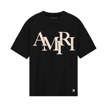 Amiri Staggered Tee 'Black'