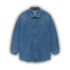 Fear of God Essentials Denim Overshirt 'Medium Wash'