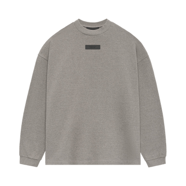Fear of God Essentials Long-Sleeve Tee 'Heather Grey'