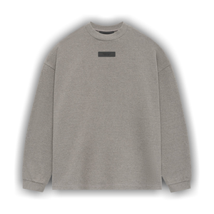 Fear of God Essentials Long-Sleeve Tee 'Heather Grey'