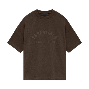 Fear of God Essentials Heavy Short-Sleeve Tee 'Heather Wood'