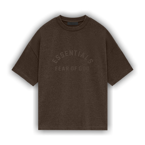 Fear of God Essentials Heavy Short-Sleeve Tee 'Heather Wood'