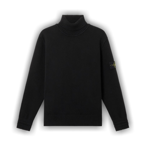 Stone Island Loose Fit Turtle Neck 'Black'